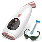 IPL laser Hair Removal for Women and Men,999,000 Flashes Auto Manual Modes 5 Energy Level Home Use Permanent Hair Removal Painless Hair Remover Device for Facial and Whole Body