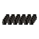 DPAccessories CC-4D-P-OBK05024 Black Wheel Lug Nut Cap Cover for Chevrolet and GMC - 24 Pack