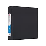 Staples 82626 Standard 3-Ring Non-View 2-Inch Binder Black (26417-Cc)