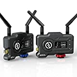 Hollyland Mars 400S PRO Wireless Video Transmission System, 1080P HDMI SDI Transmitter and Receiver, 0.08s Latency, 400ft Range, 8 Channels, 4 APP Monitoring, 3-Way Power Supply, 3 Scene Modes