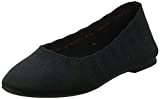 Skechers womens Cleo Bewitched - Engineered Knit Skimmer Ballet Flat, Black, 11 US