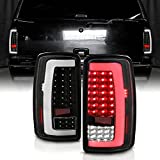 ACANII - For 2000-2006 Chevy Suburban Tahoe GMC Yukon w/LED Tube Full LED Tail Lights Brake Lamps Assembly Left+Right