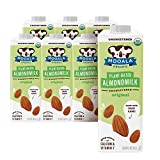 Mooala  Organic Almondmilk, Unsweetened, 32oz (Pack of 6)  Shelf-Stable, Non-Dairy, Gluten-Free, Vegan & Plant-Based Beverage with No Added Sugar (Unsweetened Original)