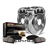 Power Stop KCOE1233A Autospeciality Replacement Front Caliper Kit- OE Rotors, Ceramic Brake Pads, Calipers