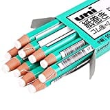 Hand Tear Sketch Eraser Pen-Style Shape Pencil Eraser Pen Round Tip Highlight Rubber School Supplies 10 Pack