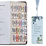 Laminated Bible Tabs, Bible Journaling Supplies, Personalized Bible Tabs for Women and Girl, 90 Bible Index tabs in Total, 66 Bible tabs for Old and New Testament, Additional 24 Blank tabs