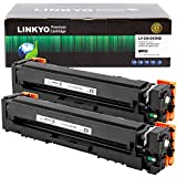 LINKYO Compatible Toner Cartridge Replacement for Canon 045 High Capacity 045H (Black, 2-Pack)