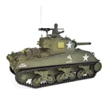 Heng Long TK7.0 1/16 Scale Radio Remote Control US M4A3 Sherman Tank Air Soft RC Battle Tank Smoke & Sound 3898