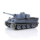 Upgraded Henglong 1/16 German Tiger I Rc Tank 3818 Upgraded Metal Tracks Driving Wheels