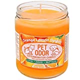Pet Odor Exterminator Candle, Orange Lemon Splash,13 oz