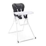 Joovy Nook NB High Chair, Newborn-Ready Reclinable Seat, Compact Fold, Swing Open Tray, Jet
