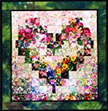 Whims Watercolor Quilt Kits Heart in Bloom Quilting Supplies