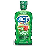 ACT Kids Anticavity Fluoride Rinse Wild Watermelon 16.9 fl. oz. Accurate Dosing Cup, Alcohol Free