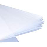 A-SUB 100 Sheets Waterproof Inkjet Milky Transparency Positive Film 8.5x11 Inch for Screen Printing