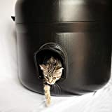 The Kitty Tube with Pillow - Outdoor Insulated Cat House - New Gen 4 Design