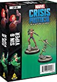 Marvel Crisis Protocol Sin and Viper CHARACTER PACK | Miniatures Battle Game | Strategy Game for Adults and Teens | Ages 14+ | 2 Players | Avg. Playtime 90 Minutes | Made by Atomic Mass Games