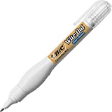 BIC Wite-Out Brand Shake 'n Squeeze Correction Pen, 8 ML Correction Fluid, 1 Count Pack of 1 white Correction Pens, Fast, Clean and Easy to Use Pen Office or School Supplies