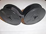 "Package of Two" Smith Corona Standard/Sterling and Others Typewriter Ribbon, Compatible, Black, Twin Spool