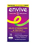 Envive Daily Probiotic Supplement for Men and Women from Bausch + Lomb, Helps Strengthen and Protect The Digestive System Capsules, 15 Count