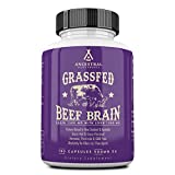 Ancestral Supplements Grass Fed Brain (with Liver) — Supports Brain, Mood, Memory Health (180 Capsules)