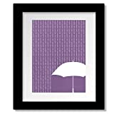 Purple Rain - Song Lyric Wall Art Print - Music Gallery Artwork