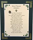 Silver Threads Unbroken - 8x10 Couple's 25th Anniversary Blessing with Green Matting