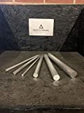 6 Pieces 3/8", 1/2", 5/8", 7/8", 1-1/8" & 1-3/8" Diameter Aluminum Round Rod 12" Long +.07"/-0 Assortment 6061 T6511 Extruded Lathe Stock #4.37