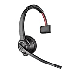 Plantronics - Savi 8210 Office - Wireless DECT Single-Ear (Monaural) Headset - Connects to Deskphone, PC and/or Mac - Works with Teams, Zoom & more - Noise Canceling