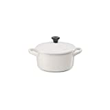 Le Creuset Stoneware Mini Round Cocotte, 8 oz., White