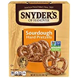 Snyder's of Hanover Pretzels, Sourdough Hard Pretzels, 13.5 Oz Box (Pack of 12)
