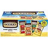 Snyder's of Hanover, Variety Pack Pretzels, Individual Packs, 4 Flavors, 36 Ct (Pack of 36)