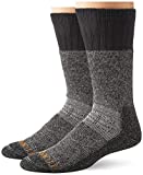 Carhartt Men's XL (US Extremes Cold Weather Boot Socks, BlackHeather, Shoe Size: 11-15