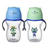 Tommee Tippee Natural Transition Soft Spout Sippy Cup, Boy  12+ Months, 2pk