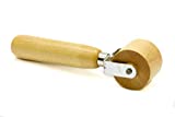 Dynamat 10005 Dyna-Roller Economy Hardwood Sound Deadener Installation Tool with Wood Handle Roller