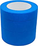 DoAy Blue Painters Tape 1" 1.5" 2" x 60 yd, Multi Size Pack - Painting & Masking Tape - Easy and Clean Removal - Multi Surface Use - ISO 9001 Worldwide Quality - Leaves No Residue Behind