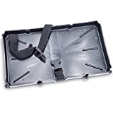 T-H Marine Narrow Battery Tray Holder with Poly Strap - Space Saving Design Fits Group 29 and 31 Batteries - Boat and RV