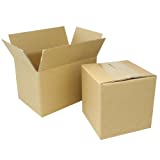 25 EcoSwift 6x5x4 Corrugated Cardboard Packing Boxes Mailing Moving Shipping Box Cartons 6 x 5 x 4 inches