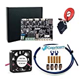 Authentic Creality 4.2.7 32 Bit TMC2225 Silent Control Board with Filament Runout Sensor, 24V Ultra Silent Fan for Ender 3 / Pro / V2 / 5 Includes 1M Capricorn PTFE and Other Accessories Upgrade Kit