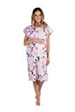 Gownies - Labor & Delivery Maternity Hospital Gown by Baby Be Mine Maternity, Hospital Bag Must Have, Best (S/M pre pregnancy 0-10, Amelia)