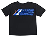 Harley-Davidson Little Boys' Lightening Bolt Short Sleeve T-Shirt, Black (4)