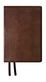 NASB Large Print Compact Bible, Brown, Leathertex, 2020 text