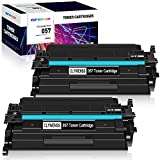 CLYWENSS Compatible 057 Black Toner Cartridge Replacement for Canon 057 CRG-057 Toner Cartridge to use with Canon ImageCLASS MF445dw LBP226dw LBP228dw LBP227dw MF448dw Printer (2-Pack)