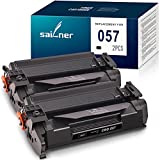 SAILNER Compatible Toner Cartridge Replacement for Canon 057 CRG-057 use with imageCLASS MF443dw MF445dw LBP226dw LBP223dw LBP228x LBP227dw MF449dw MF448dw (2 Black, 2 Pack)