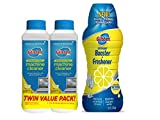 Glisten Dishwasher Magic Machine Cleaner and Disinfectant 2-Pack and Dishwasher Detergent Booster