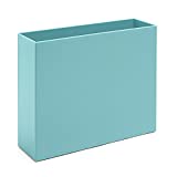 Poppin Aqua Plastic File Box