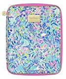 2917 Lilly Pulitzer Blue Agenda Folio with Interior Pockets and Zip Close, Travel Portfolio Sized to Fit All Lilly Personal Planners, Cabana Cocktail