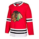 adidas Chicago Blackhawks NHL Men's Climalite Authentic Team Home Red Hockey Jersey (X-Large)