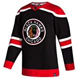 Chicago Blackhawks Adizero Reverse Retro Men's Authentic Blank Jersey (50/Medium)