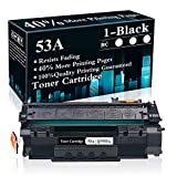 1 Black 53A | Q7553A Toner Cartridge Replacement for Hp Laserjet P2014 P2014n P2015 P2015d P2015dn P2015x M2727nf Printer,Sold by TopInk