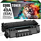 Cool Toner Compatible Toner Cartridge Replacement for HP 49A Q5949A 49X Q5949X 53A Q7553A HP Laserjet 1320 1320n P2015 P2015dn P2014 3390 1160 P2015d 1320tn M2727nf Toner Printer (Black, 1-Pack)